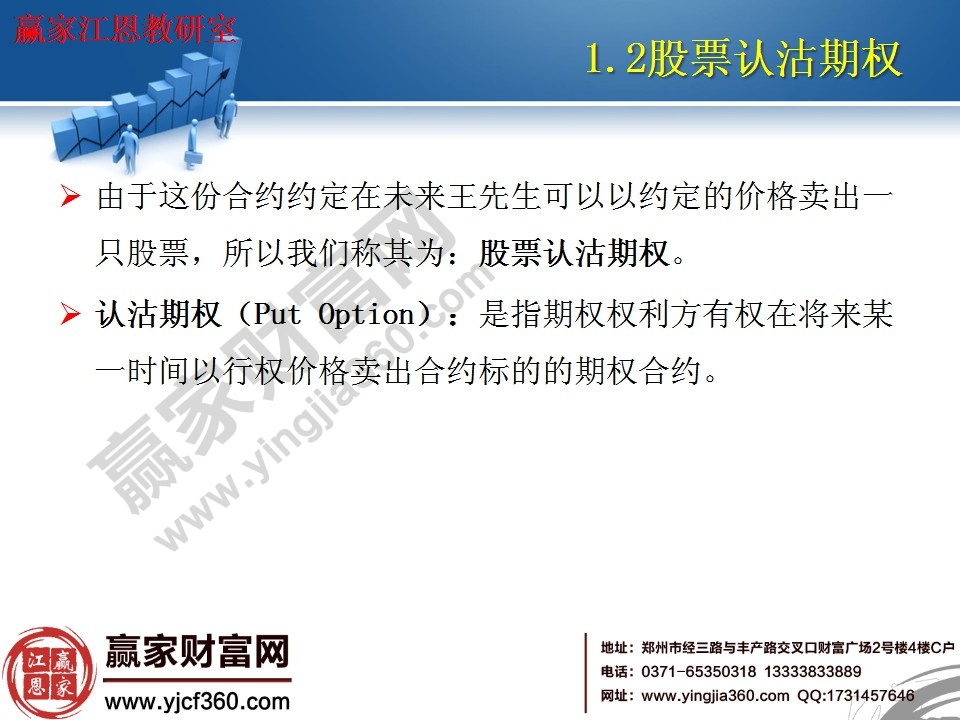 什么是股票認沽期權