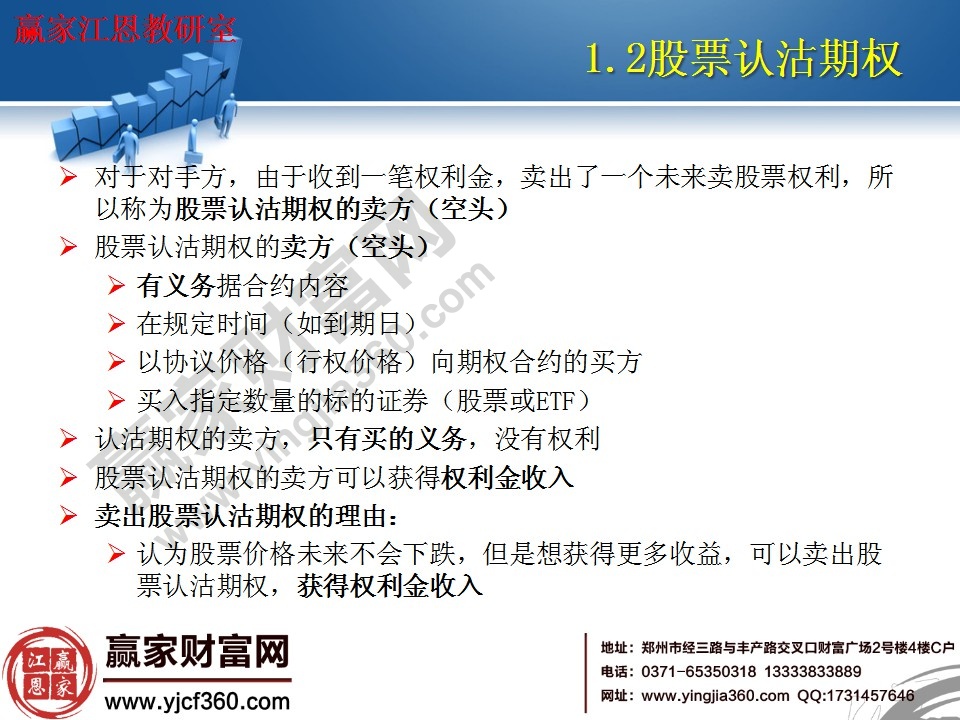 賣出股票認沽期權的理由