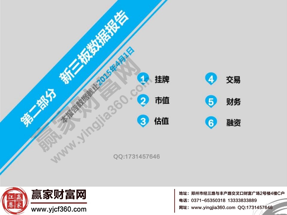 新三板數據報告